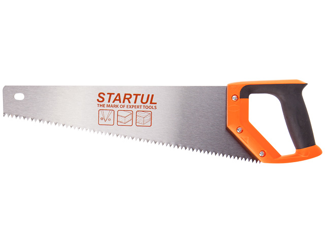 Ножовка по дер. 300мм с крупн. зубом STARTUL STANDART (ST4024-30) (3-4 TPI, каленый зуб) Ножовка по дер. 300мм с крупн. зубом STARTUL STANDART (ST4024-30) (3-4 TPI, каленый зуб)