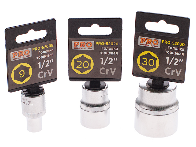 Головка 1/2" 27мм 6гр. PRO STARTUL (PRO-52027) Головка 1/2" 27мм 6гр. PRO STARTUL (PRO-52027)