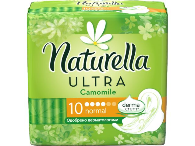 Прокладки гигиен. Ultra Normal Ромашка 10 шт. Naturella Прокладки гигиен. Ultra Normal Ромашка 10 шт. Naturella