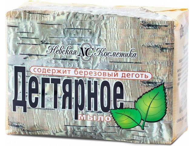 Мыло туалетное Дегтярное 400 г Невская Косметика (НЕВСКАЯ КОСМЕТИКА) Мыло туалетное Дегтярное 400 г Невская Косметика (НЕВСКАЯ КОСМЕТИКА)