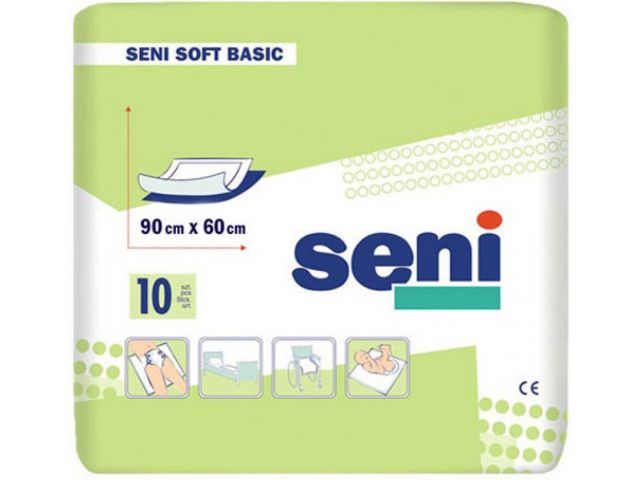Пеленки гигиенические Soft Basic 90х60 см 30 шт. Seni Пеленки гигиенические Soft Basic 90х60 см 30 шт. Seni