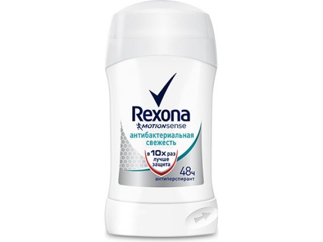Антиперспирант для тела стик Антибактериальная свежесть 40 мл Rexona Антиперспирант для тела стик Антибактериальная свежесть 40 мл Rexona