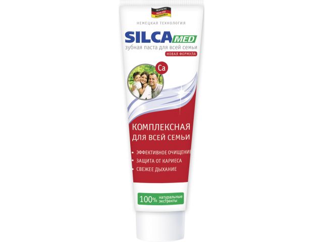Зубная паста Семейная 130 г Silca Зубная паста Семейная 130 г Silca