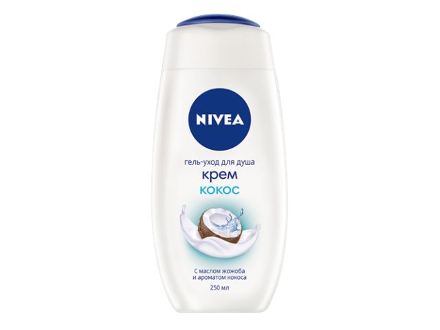 Гель для душа Крем кокос 250 мл Nivea Гель для душа Крем кокос 250 мл Nivea