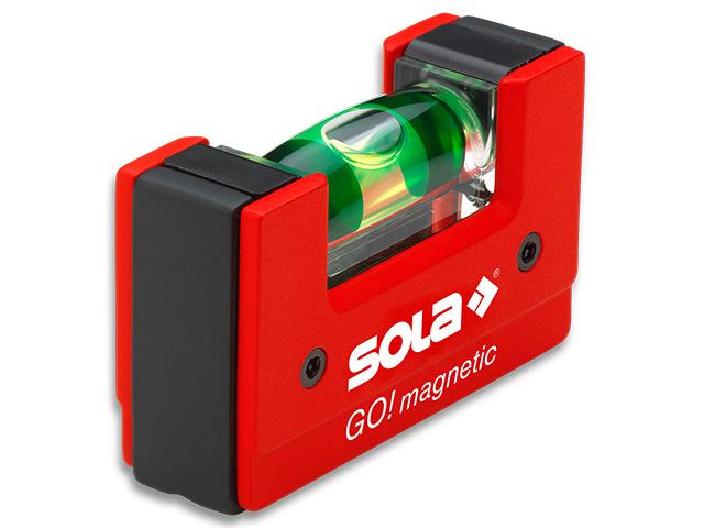 Уровень 68 мм 1 глазок пластм. GO! magnetik CLIP! (SOLA) Магнитный (Карманный магнитный уровень с держателем на пояс. Подсветка глазка.) Уровень 68 мм 1 глазок пластм. GO! magnetik CLIP! (SOLA) Магнитный (Карманный магнитный уровень с держателем на пояс. Подсветка глазка.)