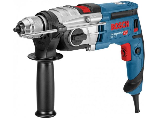 Дрель ударная BOSCH GSB 20-2 L-Case (850 Вт, патрон БЗП, 2 скор.) Дрель ударная BOSCH GSB 20-2 L-Case (850 Вт, патрон БЗП, 2 скор.)