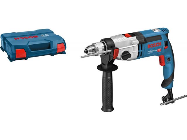 Дрель ударная BOSCH GSB 24-2 L-Case (1100 Вт, патрон БЗП, 2 скор.) Дрель ударная BOSCH GSB 24-2 L-Case (1100 Вт, патрон БЗП, 2 скор.)
