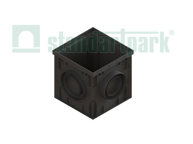 Дождеприемник PolyMax Basic ДП-30.30 пластиковый черный (Стандартпарк) Дождеприемник PolyMax Basic ДП-30.30 пластиковый черный (Стандартпарк)