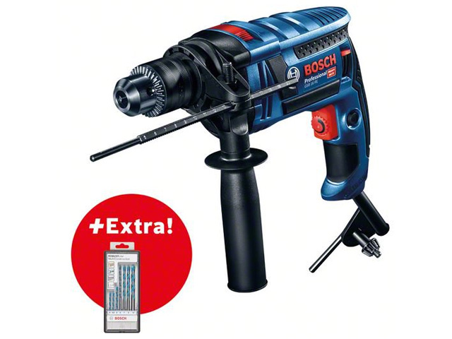 Дрель ударная BOSCH GSB 16 RE в чем. + набор сверл (750 Вт, патрон БЗП, 1 скор.) Дрель ударная BOSCH GSB 16 RE в чем. + набор сверл (750 Вт, патрон БЗП, 1 скор.)