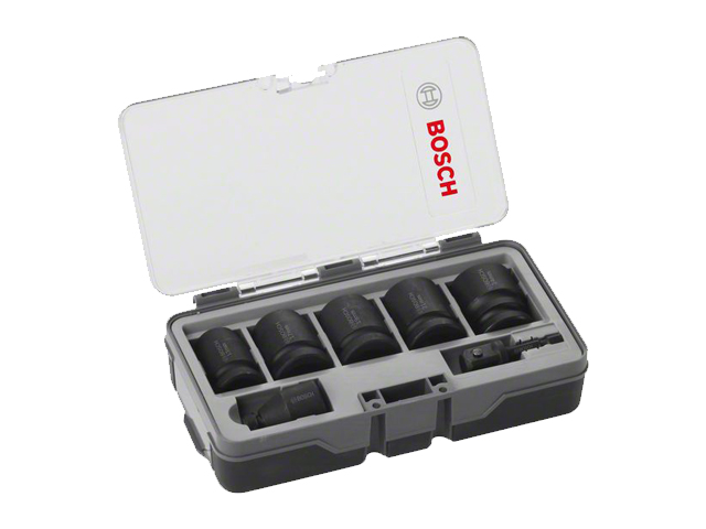 Набор торцевых головок 1/2" 7шт (2608551029) (BOSCH) Набор торцевых головок 1/2" 7шт (2608551029) (BOSCH)