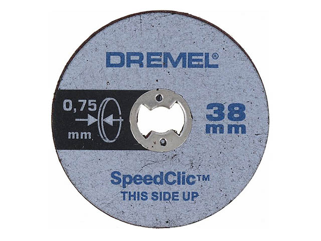 Круг отрезной 38 мм по металлу DREMEL SPEED CLIC SC409 (5 шт) Круг отрезной 38 мм по металлу DREMEL SPEED CLIC SC409 (5 шт)