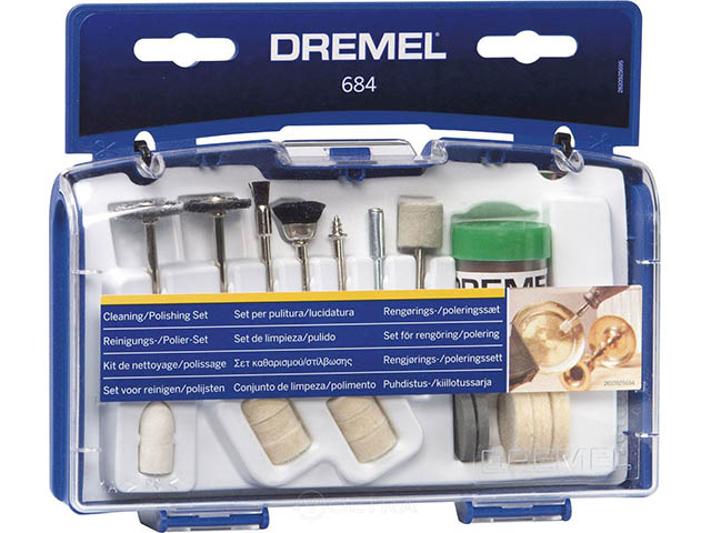 Набор аксессуаров для гравера DREMEL 684 (20 предметов) Набор аксессуаров для гравера DREMEL 684 (20 предметов)