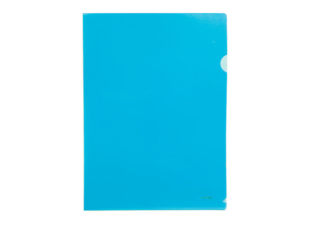 Папка-уголок STANGER А4 пластик 200 мкм синий