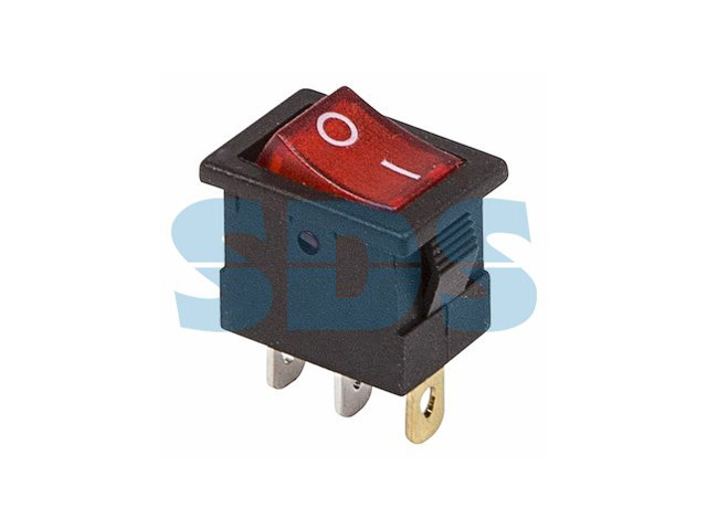 Выключатель клавишный 12V 15А (3с) ON-OFF красный с подсветкой Mini (RWB-206-1, SC-768) REXANT Выключатель клавишный 12V 15А (3с) ON-OFF красный с подсветкой Mini (RWB-206-1, SC-768) REXANT