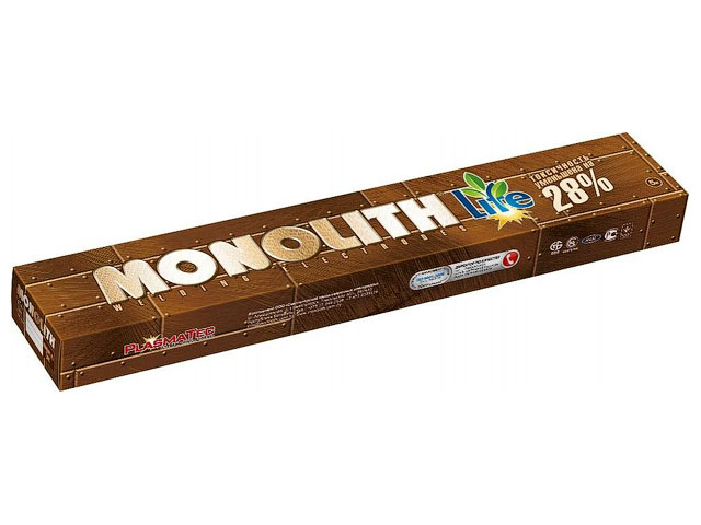 Электроды РЦ ф 5мм (уп. 5 кг) ТМ Monolith (ООО "СЗСЭ") Электроды РЦ ф 5мм (уп. 5 кг) ТМ Monolith (ООО "СЗСЭ")