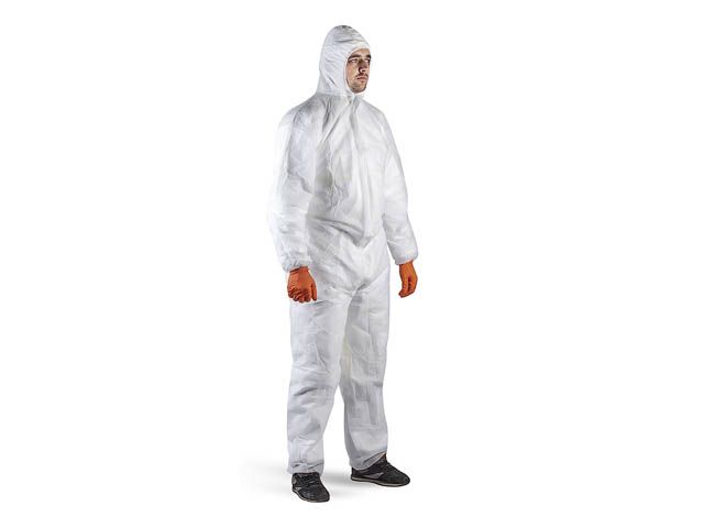 Защитный комбинезон JPC100 (р-р XXL), Jeta Safety (JPC100 - легкий защитный комбинезон из полипропилена (40 г/м) с капюшоном. В уп 50 шт. Р-р: XXL) Защитный комбинезон JPC100 (р-р XXL), Jeta Safety (JPC100 - легкий защитный комбинезон из полипропилена (40 г/м) с капюшоном. В уп 50 шт. Р-р: XXL)
