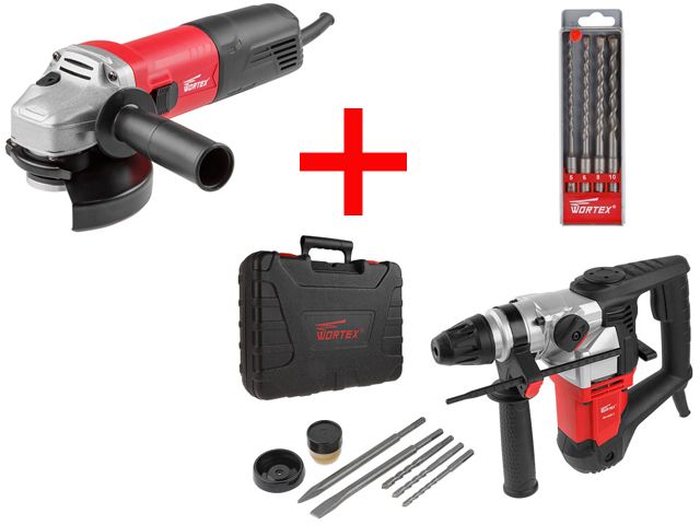 Одноручная углошлифмашина WORTEX AG 1210-1 в кор.+ АКЦИЯ! -21% скидка на комплект! (+ перфоратор Wortex RH 3231-1 -21 скидка на комплект!) Одноручная углошлифмашина WORTEX AG 1210-1 в кор.+ АКЦИЯ! -21% скидка на комплект! (+ перфоратор Wortex RH 3231-1 -21 скидка на комплект!)