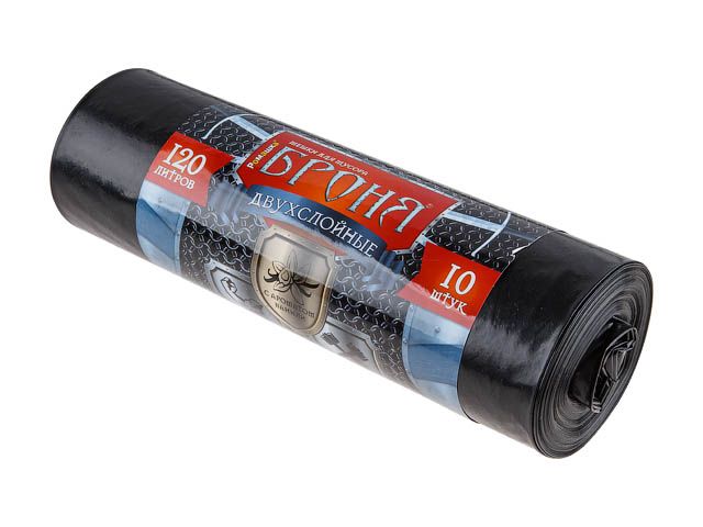 Мешки для мусора, 200 л, 10 шт, "БРОНЯ", черные, РОМАШКА (90х130см/60мкм) Мешки для мусора, 200 л, 10 шт, "БРОНЯ", черные, РОМАШКА (90х130см/60мкм)