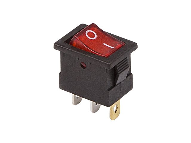 Выключатель клав. 12V 15А (3с) ON-OFF красный с подсветкой Mini (RWB-206-1, SC-768)(уп. 3 шт)REXANT Выключатель клав. 12V 15А (3с) ON-OFF красный с подсветкой Mini (RWB-206-1, SC-768)(уп. 3 шт)REXANT