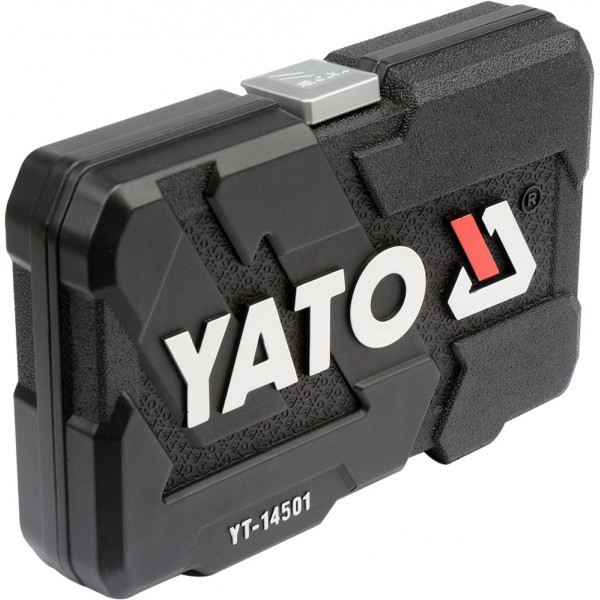 Набор инструмента 1/4" 56 пр CrV YATO YT-14501