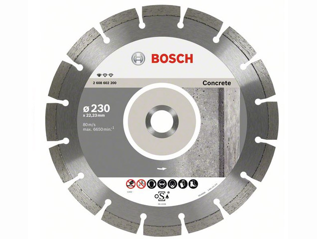 Алмазный круг 115х22 мм по бетону сегмент. STANDARD FOR CONCRETE BOSCH (сухая резка) Алмазный круг 115х22 мм по бетону сегмент. STANDARD FOR CONCRETE BOSCH (сухая резка)