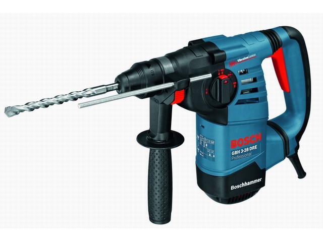 Перфоратор BOSCH GBH 3-28 DRE в чем. (800 Вт, 3.1 Дж, 3 реж., патрон SDS-plus, вес 3.5 кг) Перфоратор BOSCH GBH 3-28 DRE в чем. (800 Вт, 3.1 Дж, 3 реж., патрон SDS-plus, вес 3.5 кг)