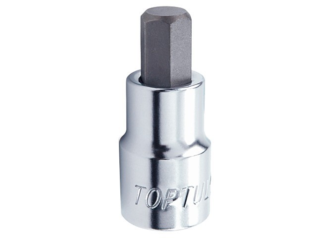 Головка 1/2" с насадкой HEX 4мм TOPTUL Головка 1/2" с насадкой HEX 4мм TOPTUL