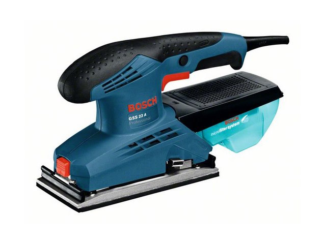 Виброшлифмашина BOSCH GSS 23 A в кор. (190 Вт, шлифпластина 92 х 182 мм, 24000 об/мин) Виброшлифмашина BOSCH GSS 23 A в кор. (190 Вт, шлифпластина 92 х 182 мм, 24000 об/мин)