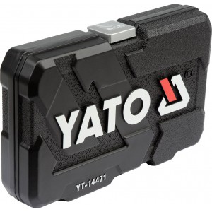 Набор инструмента 1/4" 38 пр CrV YATO YT-14471