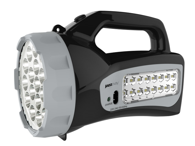 Фонарь светодиодный Accu7-L19/L16-gy (черн.) аккумуляторный JAZZway Фонарь светодиодный Accu7-L19/L16-gy (черн.) аккумуляторный JAZZway