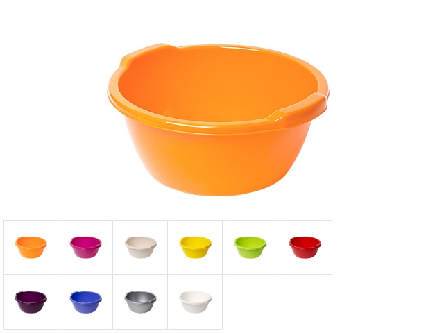 Таз круглый 12 л, DRINA (цвета в ассортименте) Таз круглый 12 л, DRINA (цвета в ассортименте)