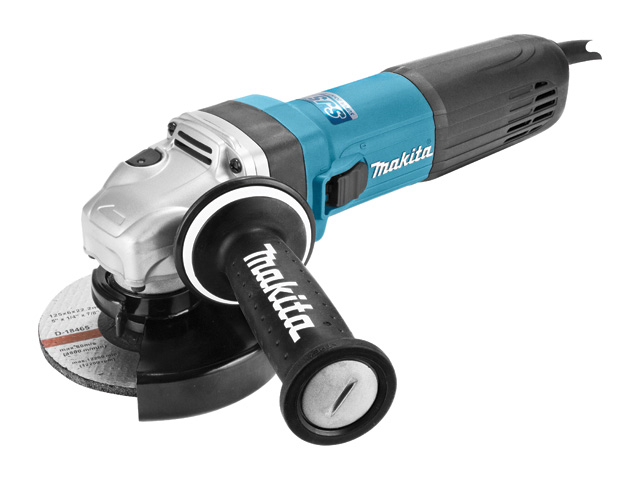 Одноручная углошлифмашина MAKITA GA 5041 C в кор. (1400 Вт, диск 125х22 мм, плавный пуск, регул. об.) Одноручная углошлифмашина MAKITA GA 5041 C в кор. (1400 Вт, диск 125х22 мм, плавный пуск, регул. об.)