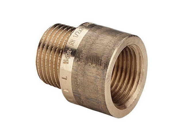 Удлинитель вн.-нар. 1/2"X20 мм, бронза, Viega Удлинитель вн.-нар. 1/2"X20 мм, бронза, Viega