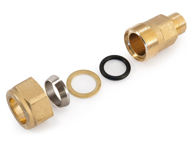 Фитинг ремонтный на метал. трубу нар. 1"x1" General Fittings Фитинг ремонтный на метал. трубу нар. 1"x1" General Fittings