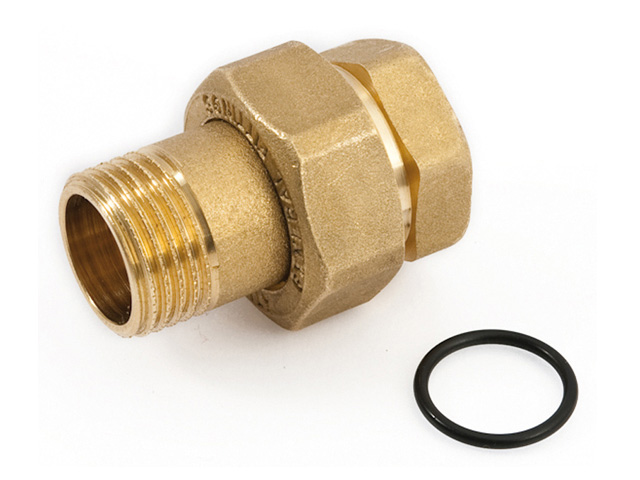 Американка прямая вн.-нар. 3/4" с уплотнительным кольцом General Fittings Американка прямая вн.-нар. 3/4" с уплотнительным кольцом General Fittings