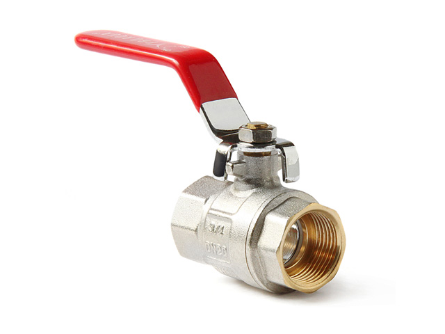 Кран шаровый 1 1/2" вн.-вн. ручка никелир. PRO AQUA Кран шаровый 1 1/2" вн.-вн. ручка никелир. PRO AQUA