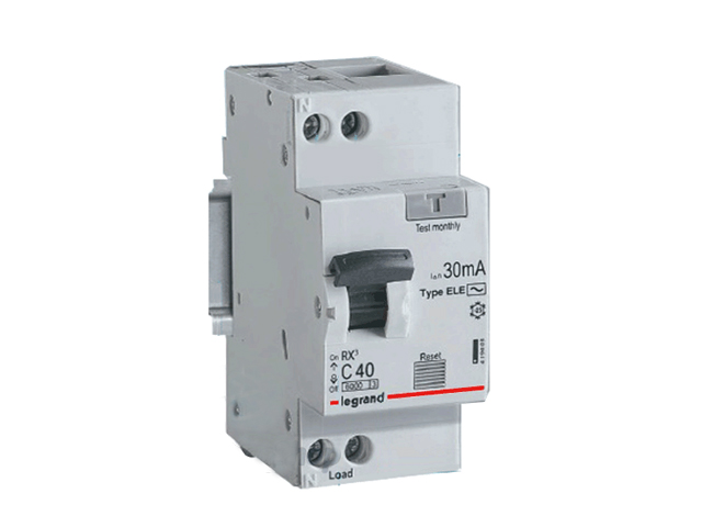 Дифф. авт. выкл. электронный LEGRAND RX3 1P+N C 32А 30мА 6кА 2М AC (АВДТ RX3 - 6000 - тип характеристики C - 1П+Н - 230 В~ - 32 А - тип AC - 30 мА - Дифф. авт. выкл. электронный LEGRAND RX3 1P+N C 32А 30мА 6кА 2М AC (АВДТ RX3 - 6000 - тип характеристики C - 1П+Н - 230 В~ - 32 А - тип AC - 30 мА -