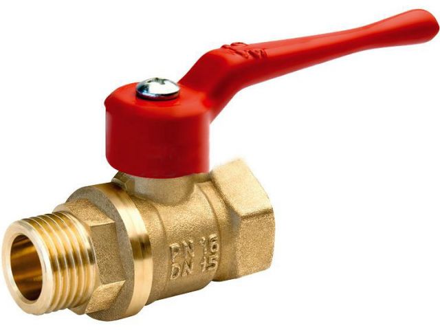 Кран шаровый 3/4" нар.-вн. ручка PN1,6 МПа; 11Б27п1 А31, РФ (Кран шаровой латунный) (ООО "БАЗ") Кран шаровый 3/4" нар.-вн. ручка PN1,6 МПа; 11Б27п1 А31, РФ (Кран шаровой латунный) (ООО "БАЗ")