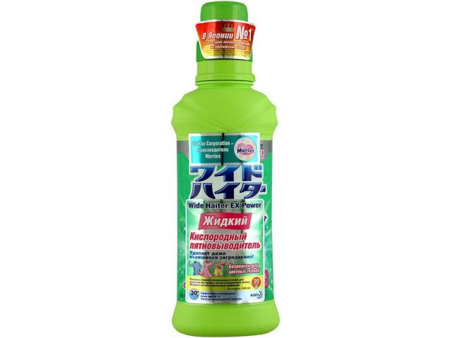 Пятновыводитель унив. Wide Haiter Ex Power 600 мл Attack Пятновыводитель унив. Wide Haiter Ex Power 600 мл Attack