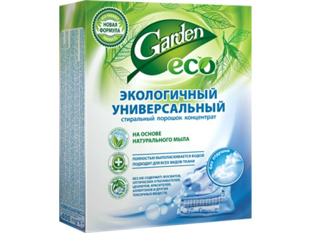 Стиральный порошок Garden унив. 400 г Стиральный порошок Garden унив. 400 г