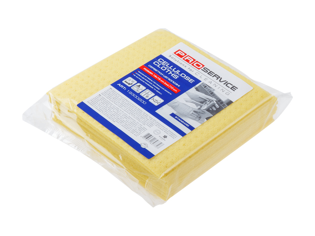Салфетки влаговпитывающие Standard, 10 шт., 16х16 см, целлюлоза, PROservice Салфетки влаговпитывающие Standard, 10 шт., 16х16 см, целлюлоза, PROservice