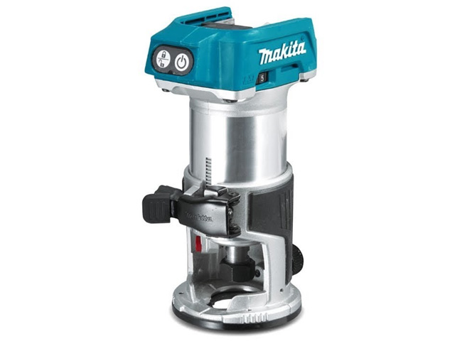Аккум. фрезер кромочный MAKITA DRT 50 Z в кор. (18.0 В, БЕЗ АККУМУЛЯТОРА, цанга 8 мм, 30000 об/мин, регул. об.) Аккум. фрезер кромочный MAKITA DRT 50 Z в кор. (18.0 В, БЕЗ АККУМУЛЯТОРА, цанга 8 мм, 30000 об/мин, регул. об.)