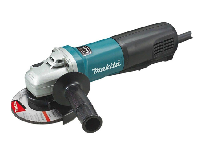 Одноручная углошлифмашина MAKITA 9565 PC в кор. (1400 Вт, диск 125х22 мм, плавный пуск) Одноручная углошлифмашина MAKITA 9565 PC в кор. (1400 Вт, диск 125х22 мм, плавный пуск)
