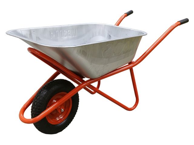 Тачка строительная ECO WB300-1 (130л, 300кг, 1 пневмоколесо 4.00-8) Тачка строительная ECO WB300-1 (130л, 300кг, 1 пневмоколесо 4.00-8)