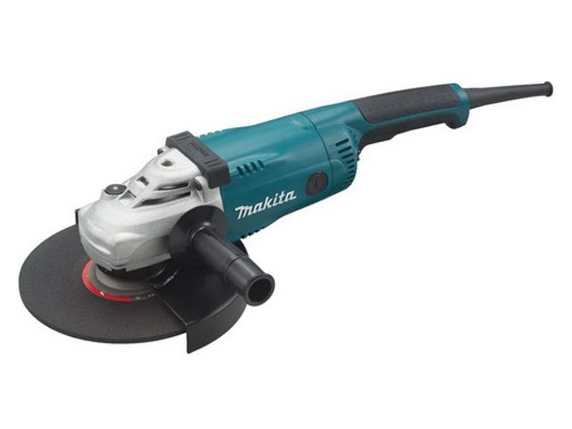 Двуручная углошлифмашина MAKITA GA 9020 SF в кор. (2200 Вт, диск 230х22 мм, плавный пуск, без регул. оборотов) Двуручная углошлифмашина MAKITA GA 9020 SF в кор. (2200 Вт, диск 230х22 мм, плавный пуск, без регул. оборотов)