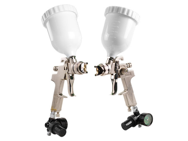 Краскораспылитель ECO SG-97H14 с манометром (HVLP, сопло ф 1.4мм, верх. бак 600мл) Краскораспылитель ECO SG-97H14 с манометром (HVLP, сопло ф 1.4мм, верх. бак 600мл)