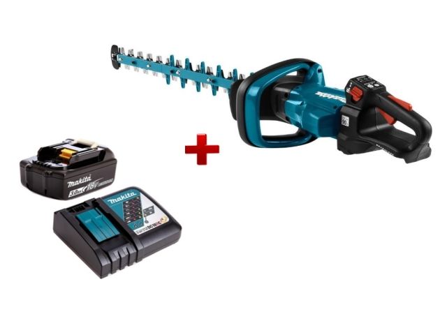 Аккум. кусторез MAKITA LXT DUH 752 Z + АКЦИЯ Набор АКБ и ЗУ 191А25-2 (18.0 В, 1 акк., Li-Ion, длина ножа 750 мм, шаг ножа: 24 мм, вес 3.8 кг) Аккум. кусторез MAKITA LXT DUH 752 Z + АКЦИЯ Набор АКБ и ЗУ 191А25-2 (18.0 В, 1 акк., Li-Ion, длина ножа 750 мм, шаг ножа: 24 мм, вес 3.8 кг)